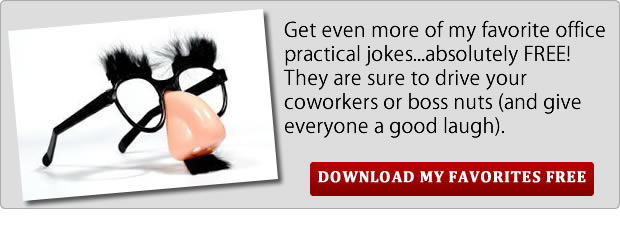 Best office practical jokes and pranks