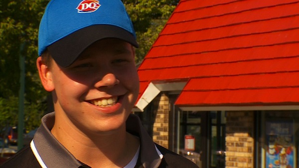 Joey Prusak from Dairy Queen Dairy Queen Manager Joey Prusak