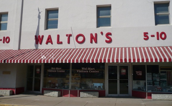 Original Walmart in Bentonville Arkansas Original Walmart Sam Walton