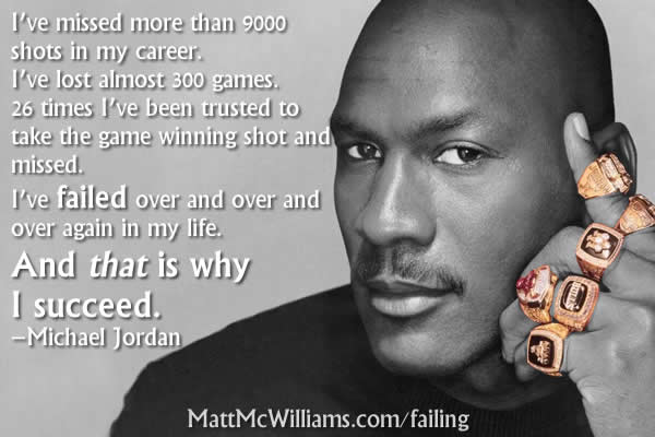 Michael Jordan Quote on Failure