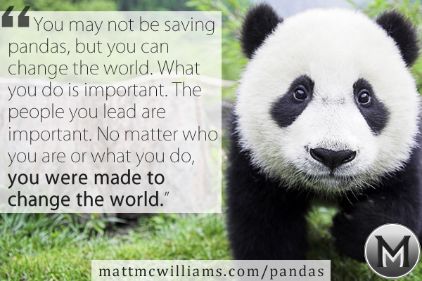 Rescuing Pandas