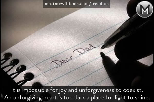 Forgiving my dad set me free