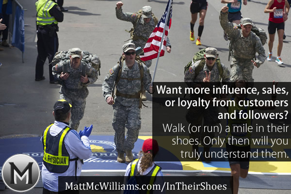 Soldiers running a marathon