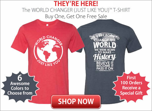World Changer T-Shirt On Sale
