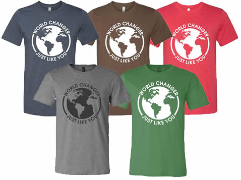 Matt McWilliams World Changer T-Shirts
