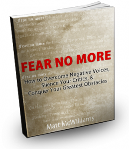 Fear No More Book by Matt McWilliams