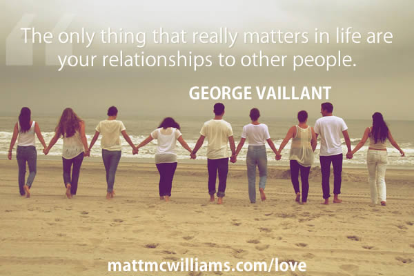 Love Full Stop George Vaillant