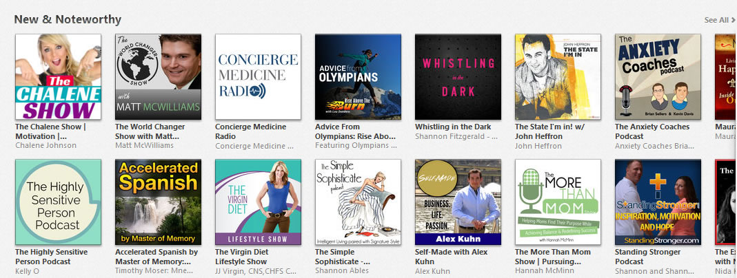 iTunes New and Noteworthy Health