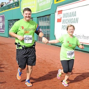 Matt and Tara McWilliams Running Race