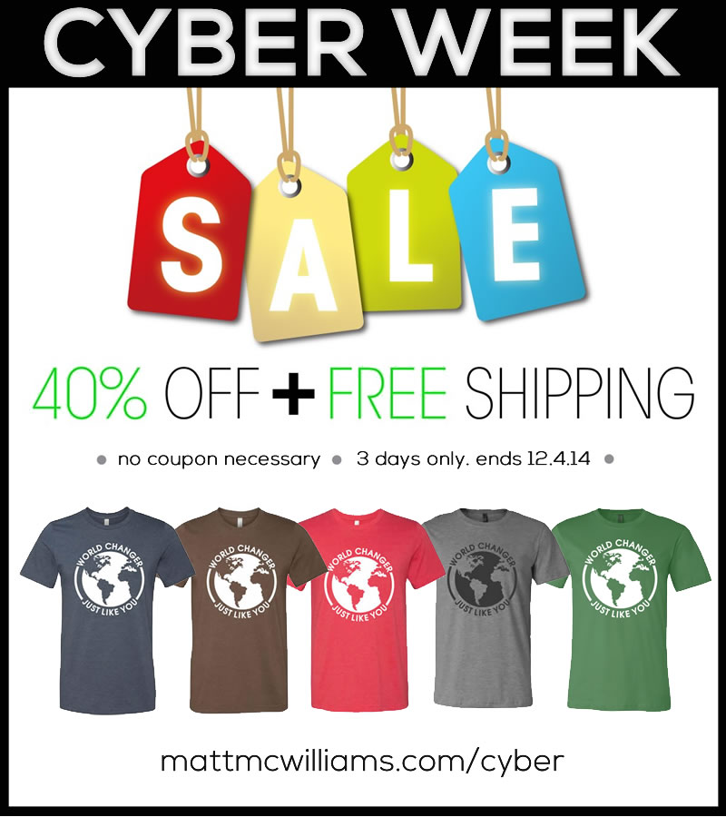 Cyber Week Sale