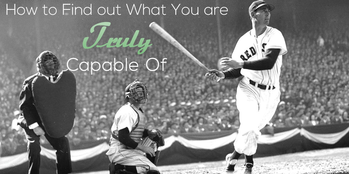 Lesson from the last day of Ted Williams 400 season