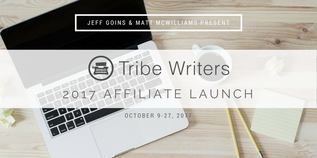 Jeff Goins' 2017 Tribe Writers Launch