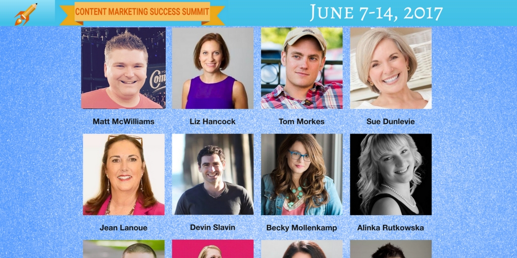 Content Marketing Success Summit affiliate program