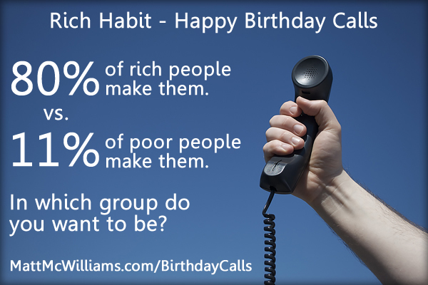 Rich Habit - Happy Birthday Calls