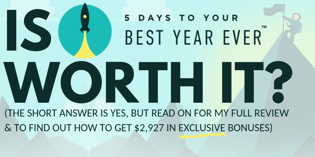 Review and Bonuses for 5 Days to Your Best Year by Michael Hyatt