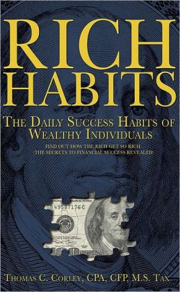 Rich Habits book by Tom Corley Rich Habits book by Tom Corley