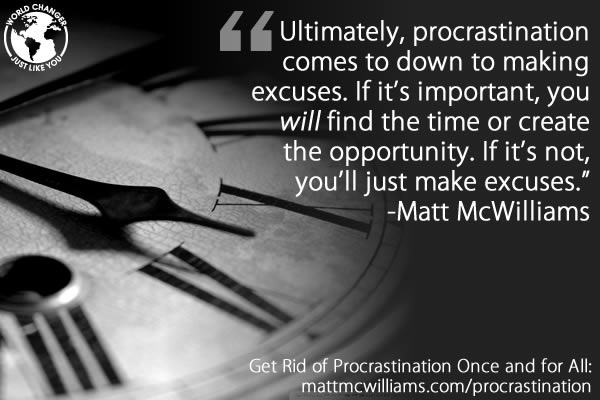 Stop Procrastination