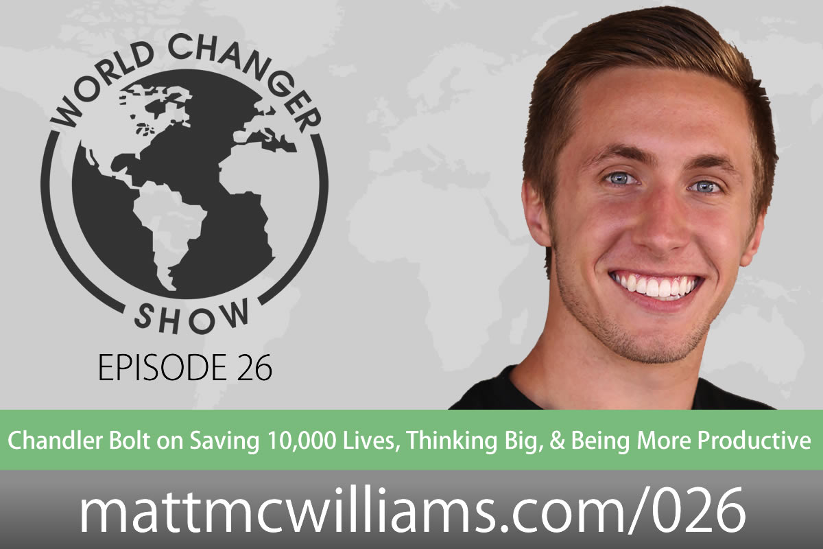 Podcast interview with Chandler Bolt of Productive Person