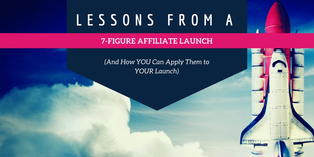 Lessons from affiliate launch