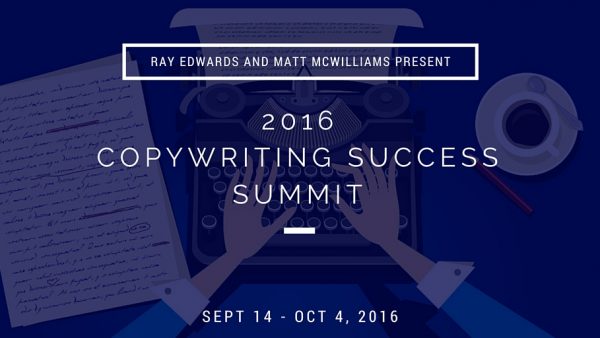 Copywriting Summit with Ray Edwards