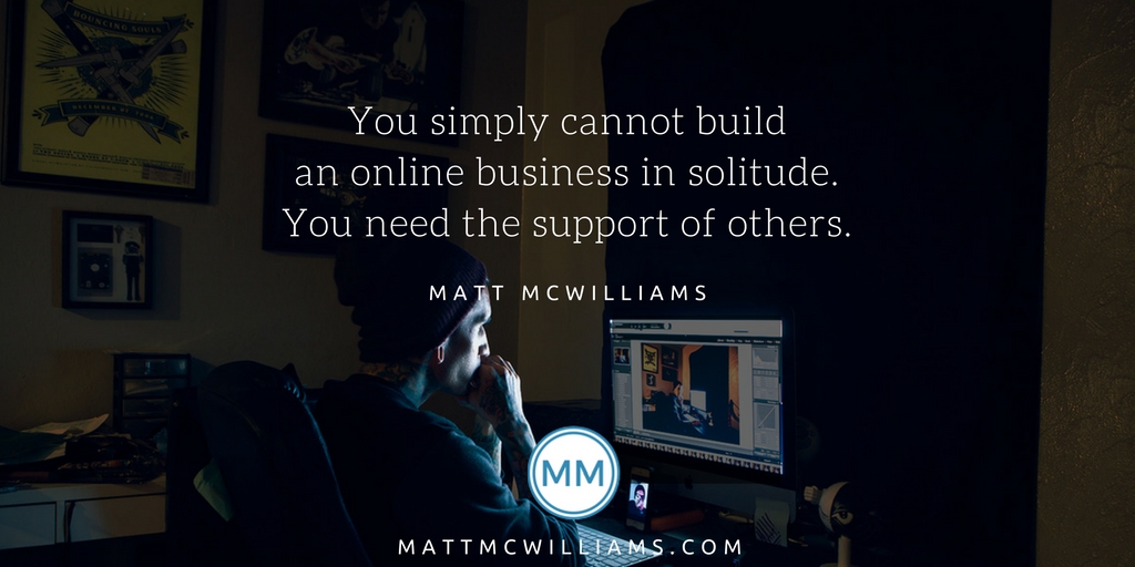 Online business solitude - Masterminds