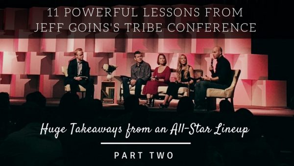 Speakers at Jeff Goins' Tribe Conference