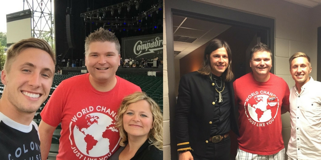 Seth and Chandler Bolt at Needtobreathe concert