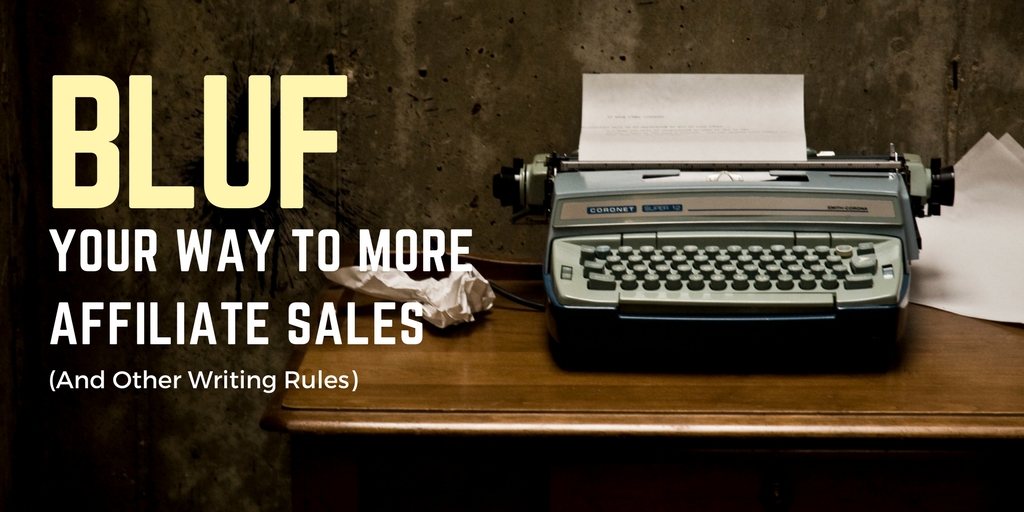 Writing rules for affiliate marketers