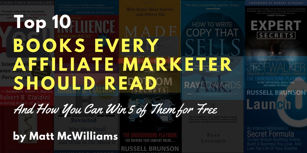 6 Best Affiliate Marketing Books For Beginners To Learn From In 2018