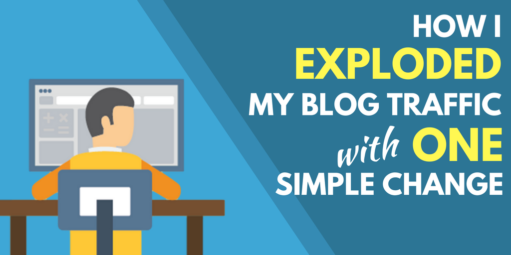 How to Explore Blog Traffic with One Change