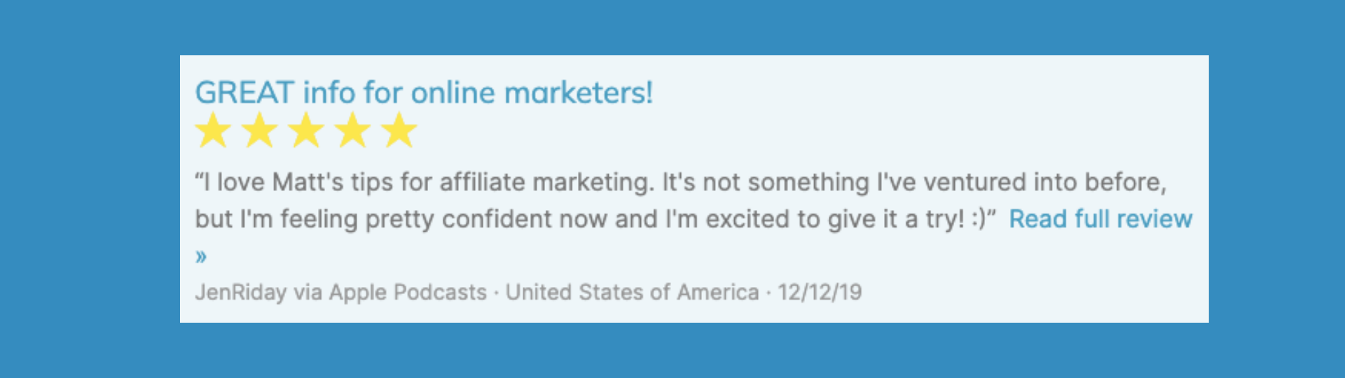 Affiliated: ClickBank's Official Affiliate Marketing Podcast on Apple Podcasts