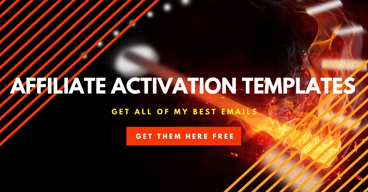 affiliate activation email templates