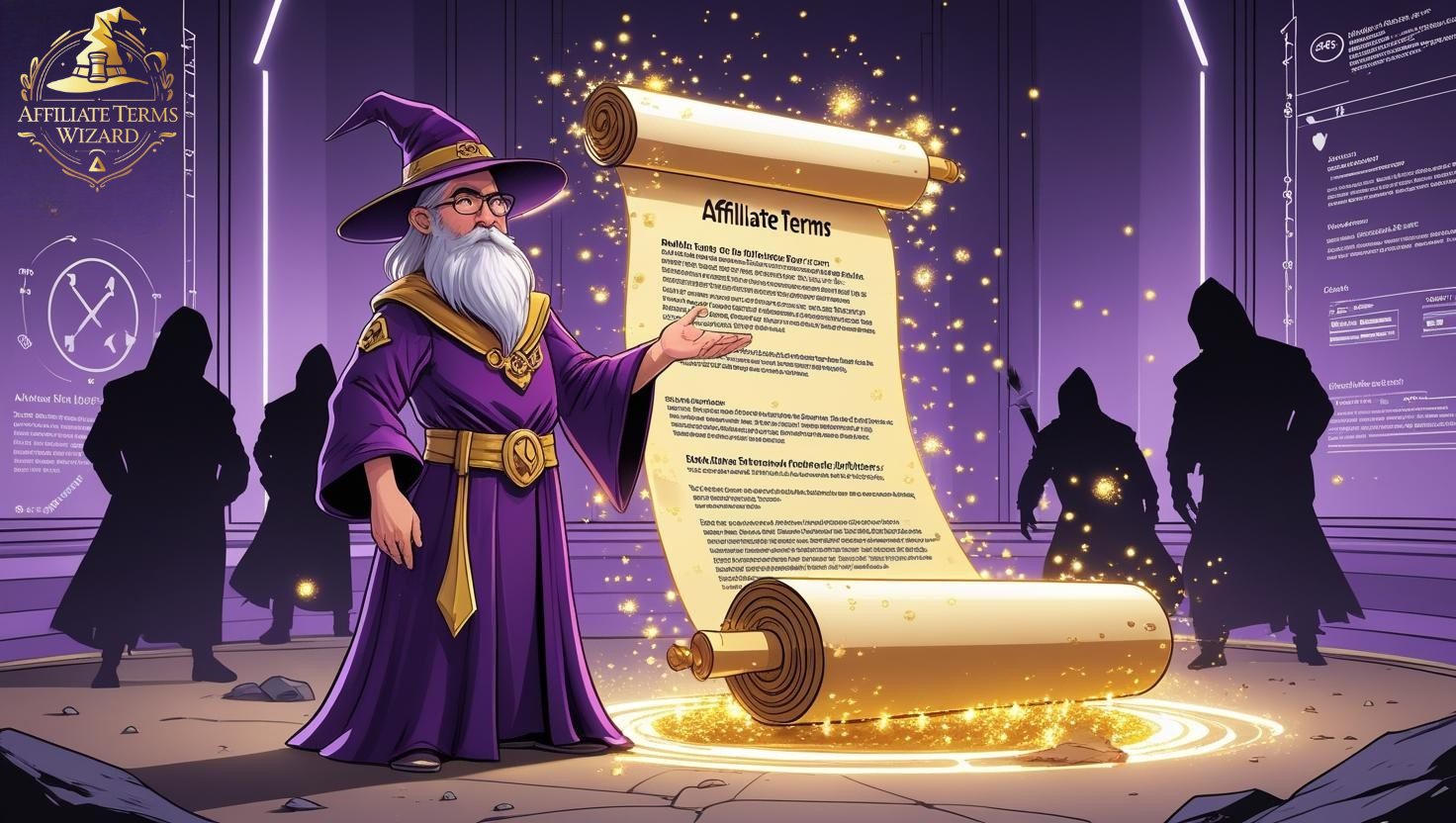 Create affiliate program terms and conditions with AI