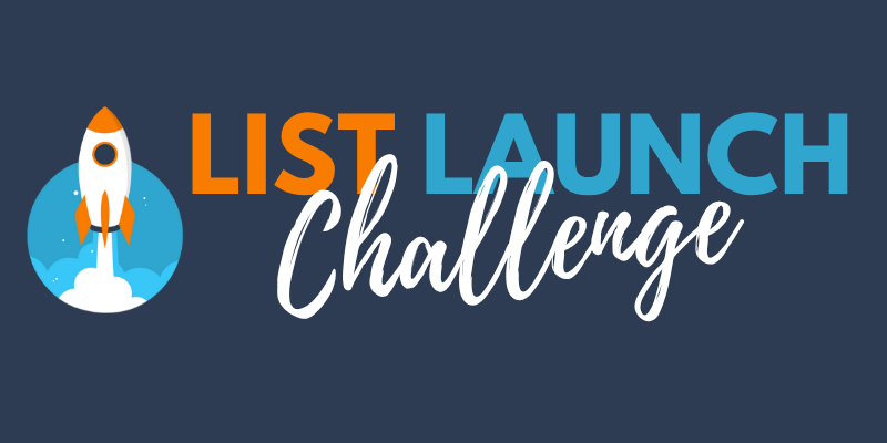 list-launch-challenge List launch challenge email list building course by Matt McWilliams