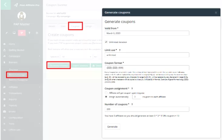 Advanced tracking with Post Affiliate Pro