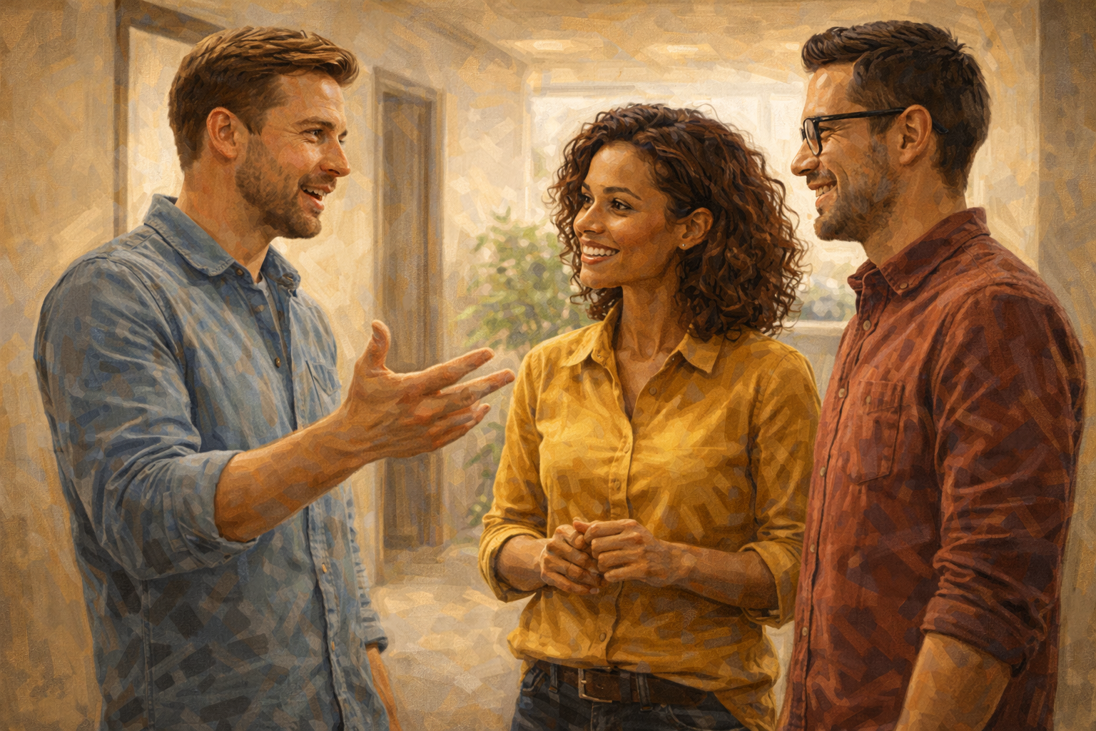 Business owner reviewing affiliate program growth results