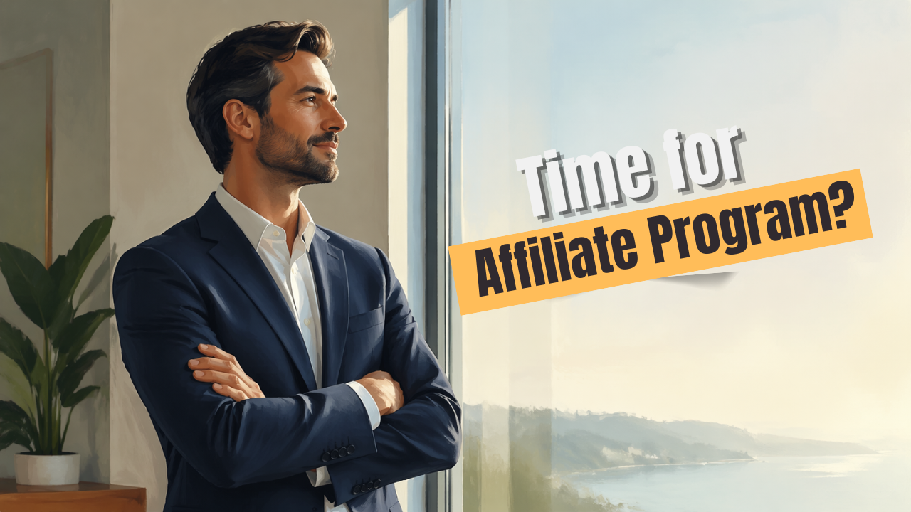 Business owner reviewing sales data at a clean desk with laptop and notebook