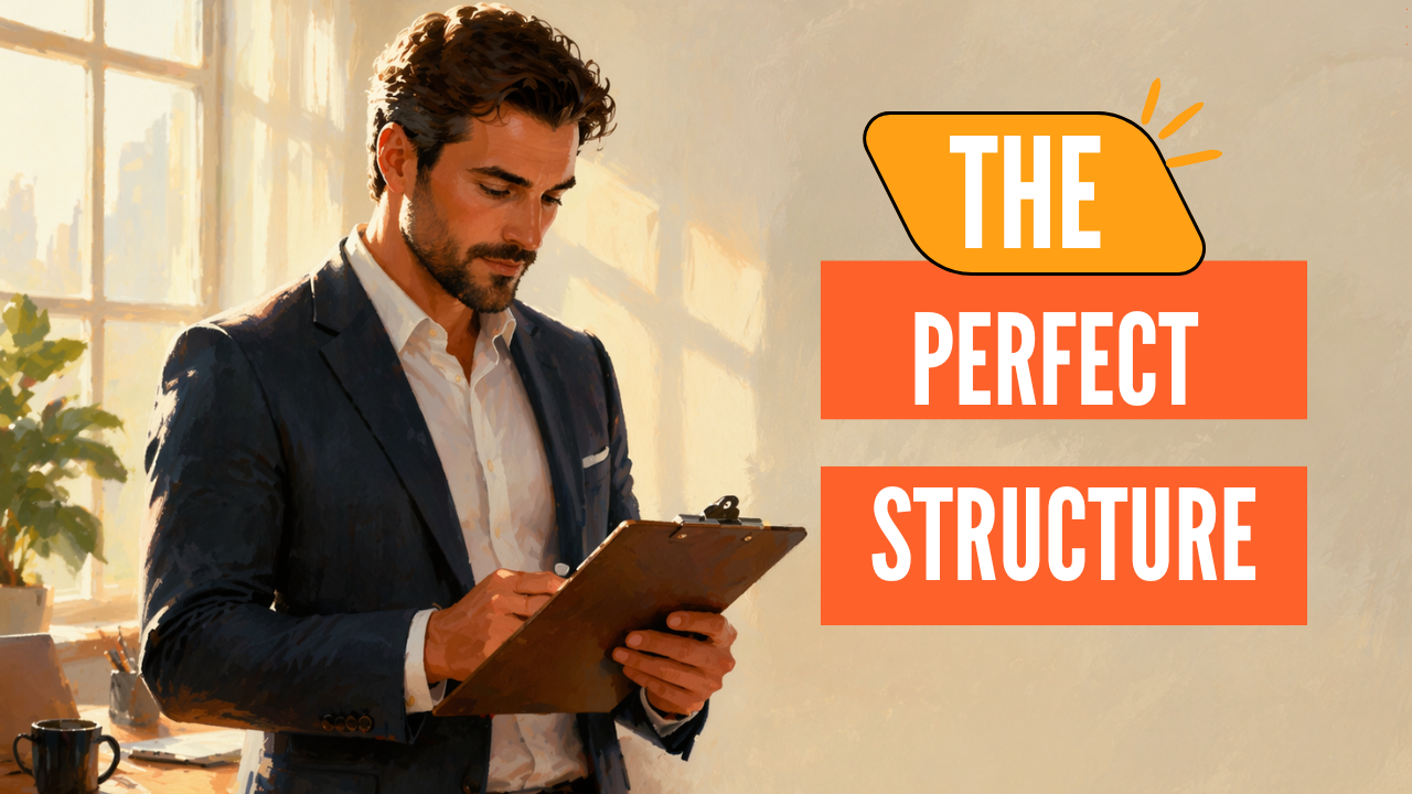 Business owner planning affiliate program structure at a desk with notes