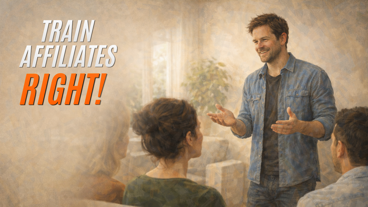 How to train affiliates so they actually promote