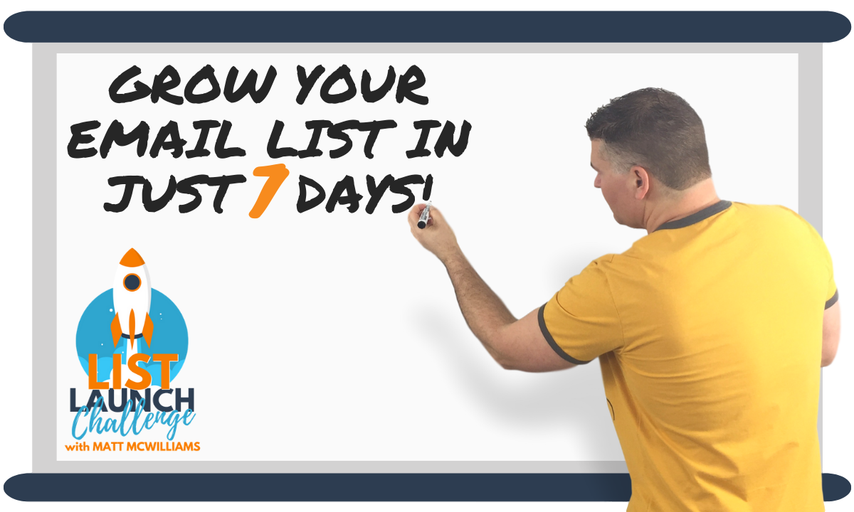 List Launch Challenge — Grow Your Email List in Just 7 Days