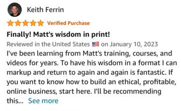 Keith Ferrin Review