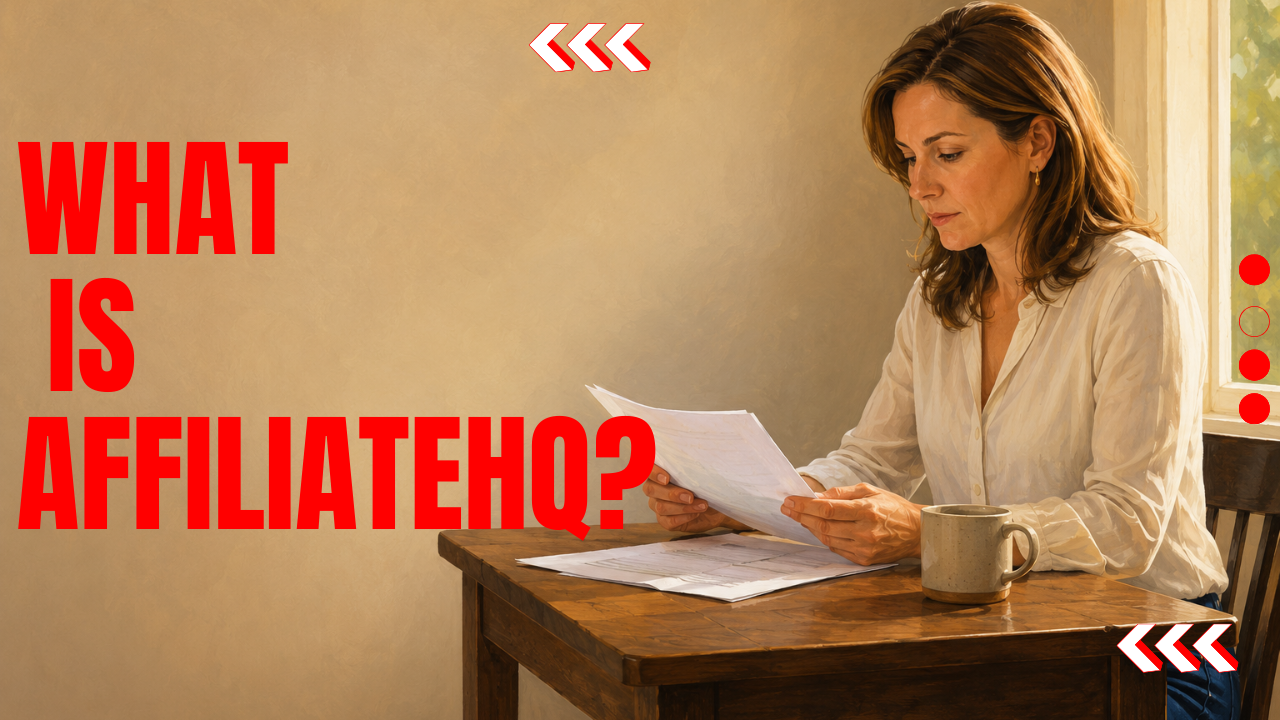 Affiliate program owner reviewing partner performance