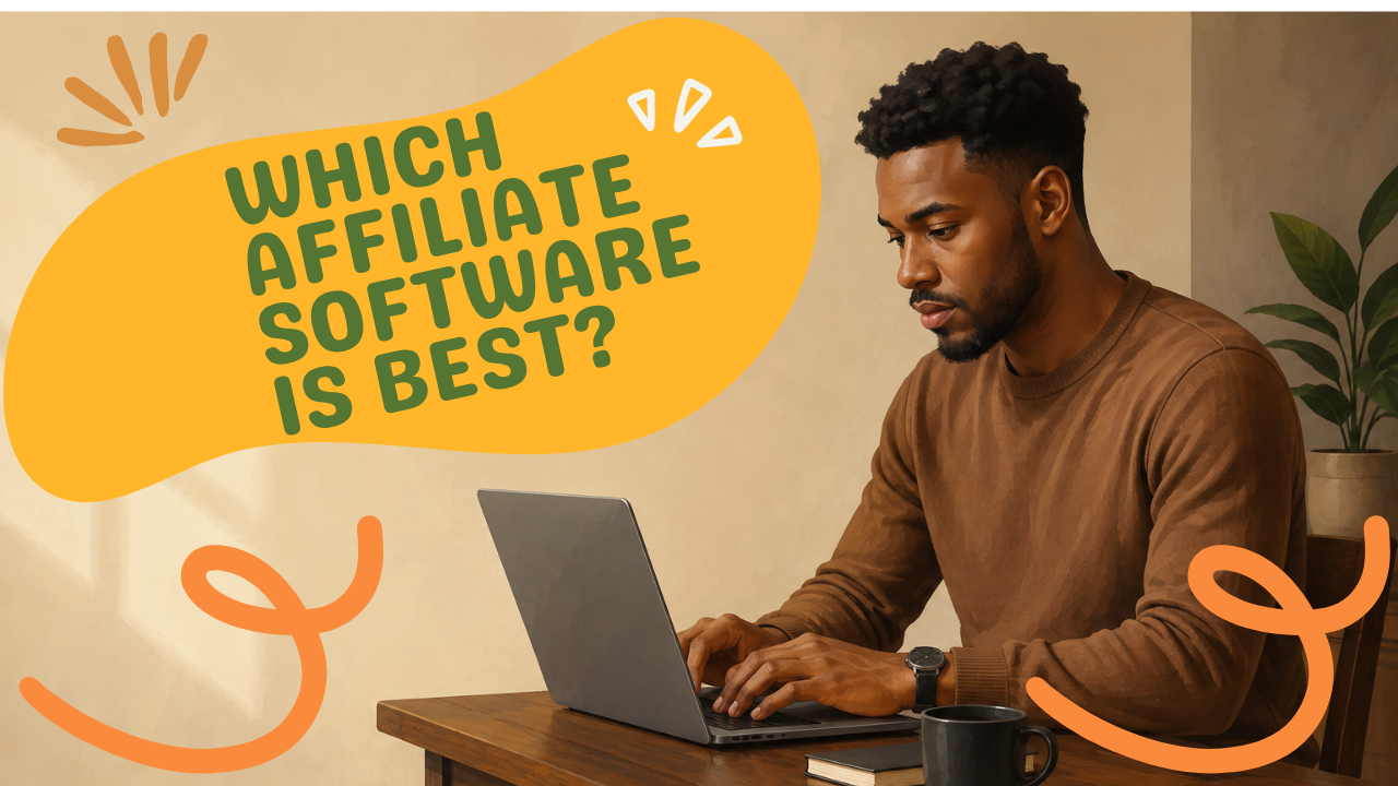 Business owner setting up a first affiliate program